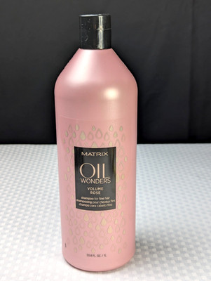 Matrix Oil Wonders Volume Rose Shampoo for Fine Hair 33.8oz Discontinued