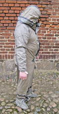 einteiliger NVA Anzug Overall Sandstrahlanzug Gr 48 M  Schutzanzug