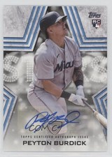 2023 Topps Series 1 Baseball Stars Auto Peyton Burdick #BSA-BUR Auto 1fc0