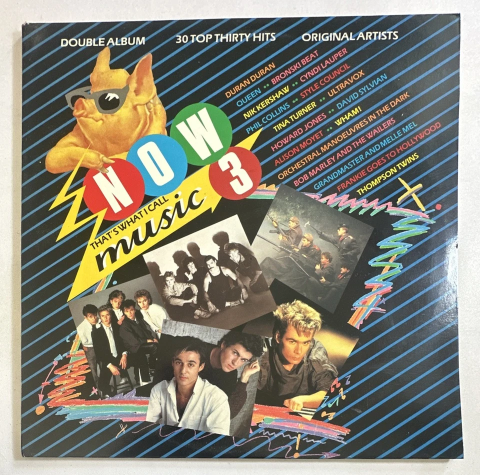 Now That's What I Call Music 3 - 1984 Double Vinyl Album LP EMI 1984 EX / EX - Image 2 of 4