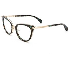 Rag  Bone Women's 51 mm Green Havana Opticals RNB3051-G-XGW-51
