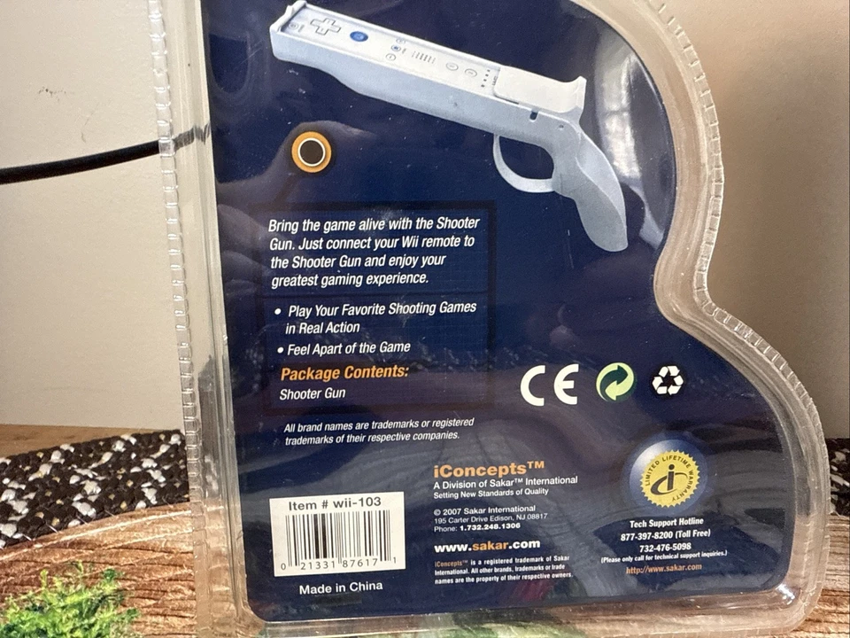 2 NEW - SHOOTER GUN for the WII REMOTE Wii-103 by iConcepts Game Fury - Image 4 of 4