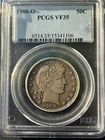 1908-O PCGS VF35 Barber Half Dollar Trader Bea