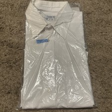 NEW VTG 70s Arrow Kent Collection Dress Shirt Mens 16-36/37 White Deadstock