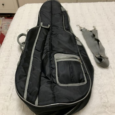 Gepolsterter Cellokoffer 1/16 Größe sehr guter Zustand. 80cm lang. 