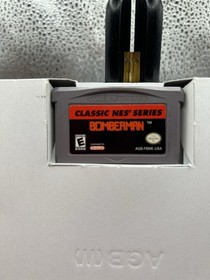 Bomberman Classic NES Series (Nintendo Game Boy Advance, 2004) In Box W/Manual