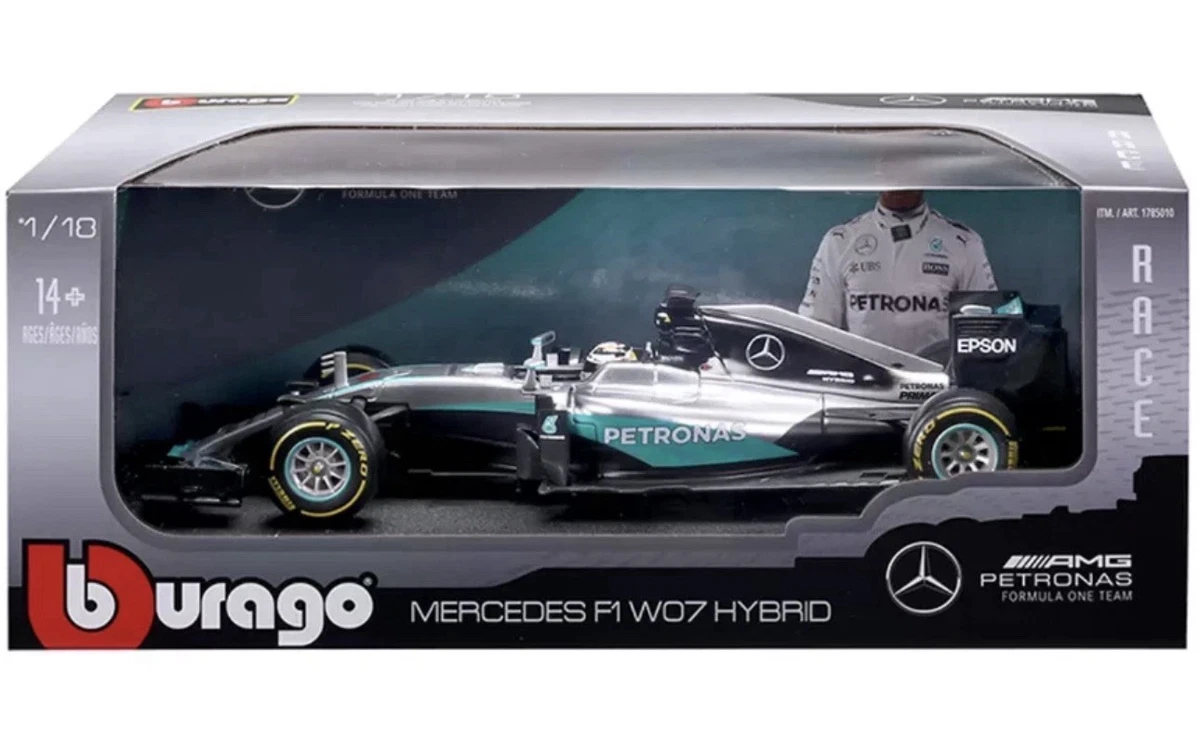 Bburago Mercedes-Benz 1:18 Scale Diecast Formula 1 Cars for sale