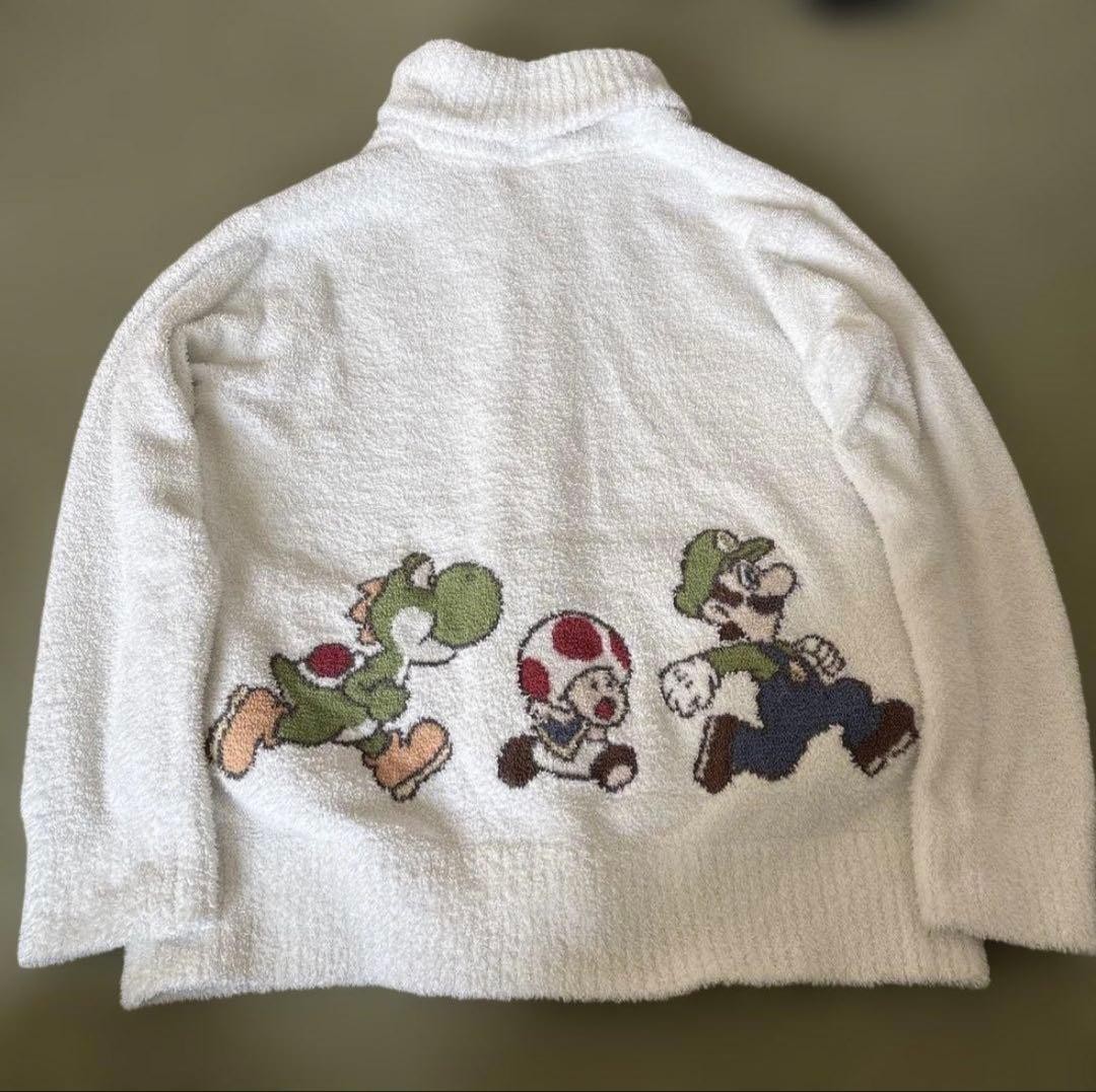 Gelato Pique Super Mario Jacquard Shawl Cardigan (Unisex) | eBay