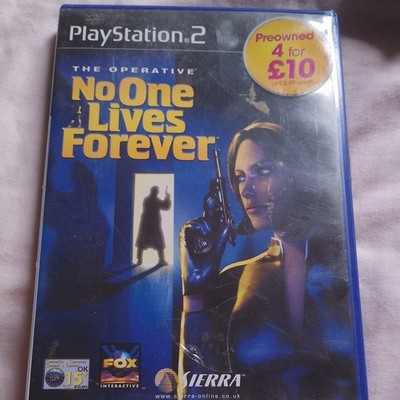 none lives forever Sony PlayStation 2 (PS2) Komplett (PAL)