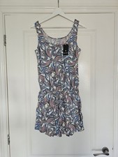 Ladies lovely summer, holiday, casual jersey playsuit size S.8-10.  Brand new.