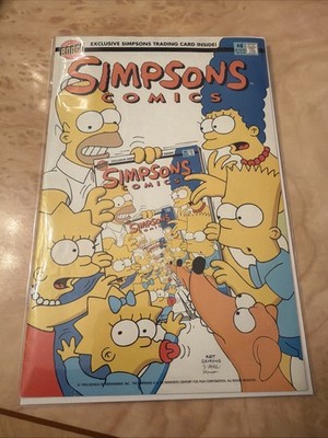 The Simpsons #4 (Bongo Comics May 1994) No Card