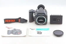 【TOP MINT】 Pentax 645 6x4.5 Medium Format Camera Body 120 Film Back from JAPAN