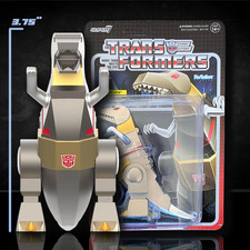 Grimlock Dinobot Transformer Action Figure Super7 3.75
