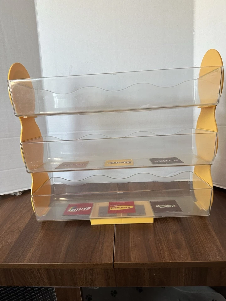 De colección 3 Niveles Mars Candy Bar Exhibidor Plástico Snickers M&M Twix Skittles Foto 4 de 4