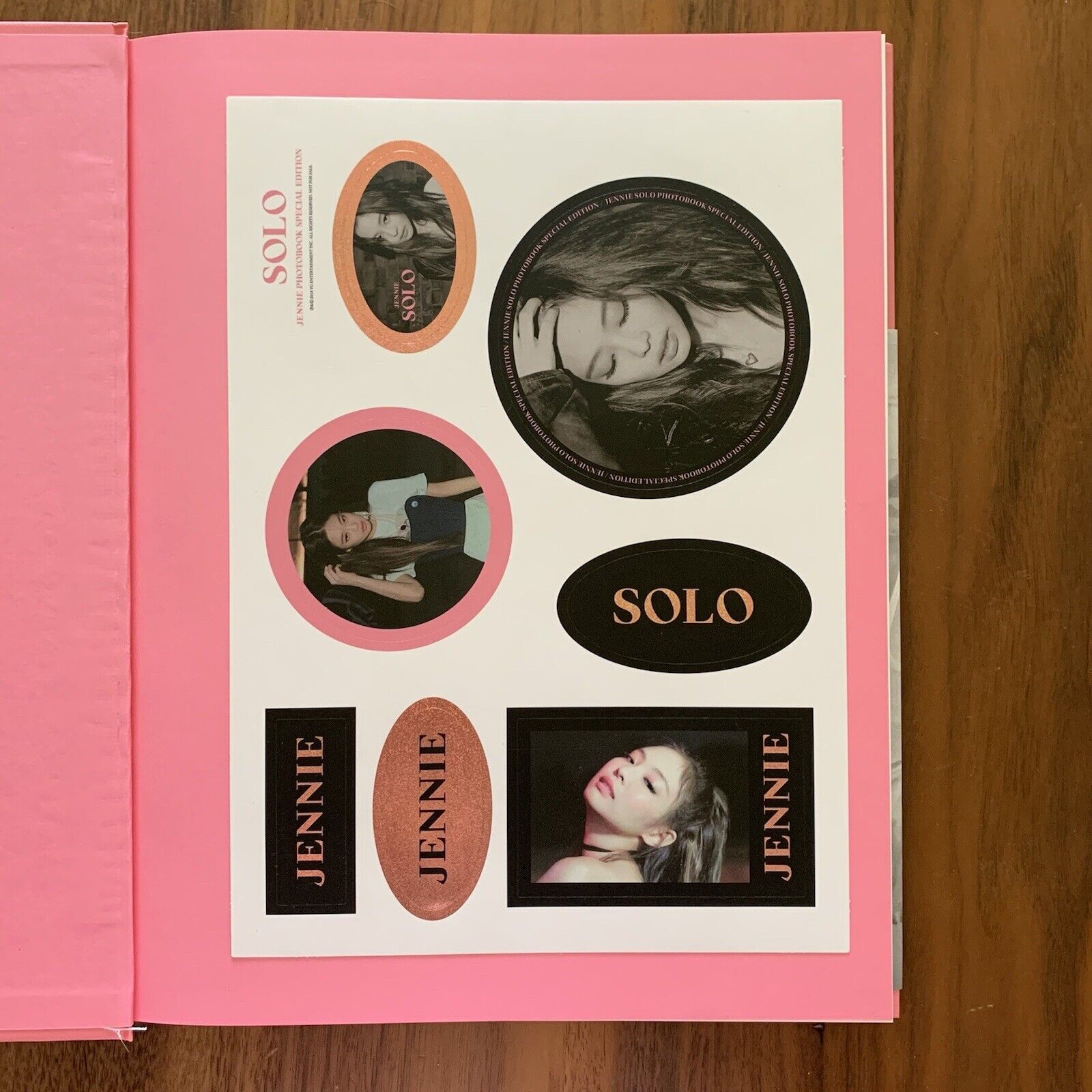 BLAKCPINK ) JENNIE - Photobook Album [ SOLO ] - Kmall24