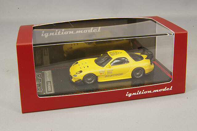 1/64 IG Ignition Mazda RX-7 (FD3S) RE Amemiya Matte Yellow IG2062