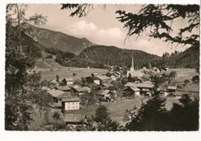 Oberwössen AK Foto Chiemgau Stempel 1960 Pan...