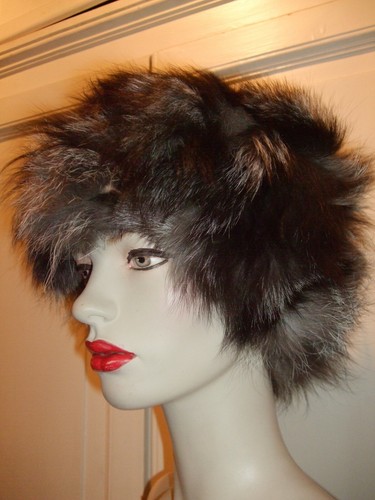 CAPPELLO COLBACCO FUCHS SILBERFUCHS HAT PELZ PELZ PELZ 59/60 UNISEX - Bild 6 von 9