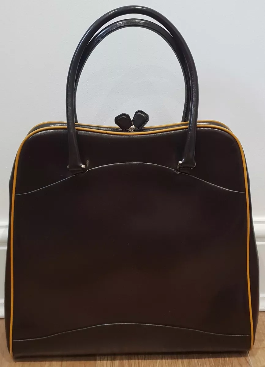Prada chocolate brown clearance handbag