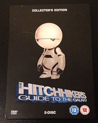 The Hitchhiker's Guide to the Galaxy 完全版 HITCHHIKERS GUIDE TO THE GALAXY SteelBook 2-Disc DVD Grail