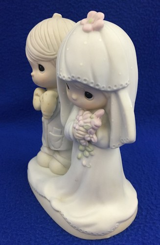 Precious Moments Bridal The Lord Bless You and Keep You E-3114 Enesco 1979 - Bild 5 von 12