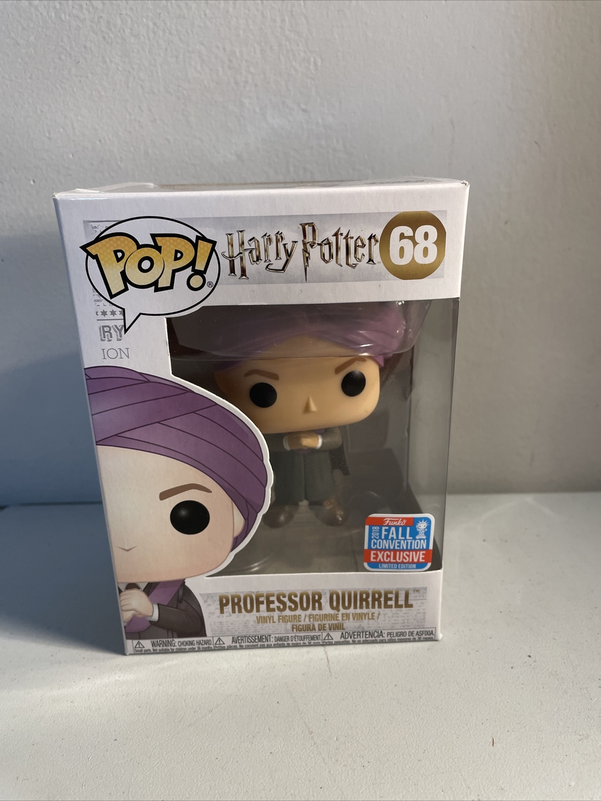 Funko Pop 68 Harry Potter Professor Quirrell Cedric Digory Triwizard Figura De Vinil Brinquedos