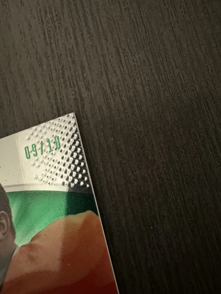 2012 Press Pass Fanfare Emerald Green Auto /10 #BT BRANDON THOMPSON Signed RC - Image 2 of 3