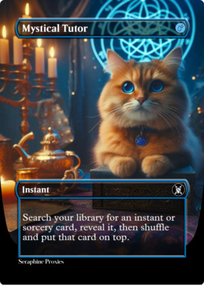 Mystical Tutor - High Quality Altered Art Custom Cards