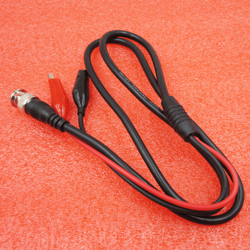BNC Male to Dual Alligator Clip Q9 Oscilloscope Test Probe Cable Lead Cable - Picture 3 of 4