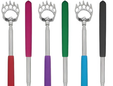 6PK Back Scratcher Bear Claw Telescopic Metal Extendable Reach Massager 22.8 in