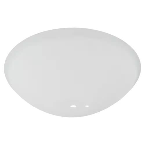 Hampton Bay Springview 52 in. Ceiling Fan Replacement Frosted White Glass Bowl - Picture 10 of 11