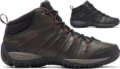 Columbia Woodburn II Chukka Wasserdicht Isoliert Stiefel Boots Turnschuhe Herren