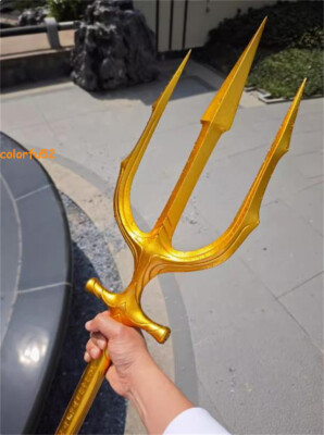 HCMY Trident Aquaman 1:1 Steel Alloy 210cm Arthur Golden Harpoon