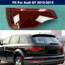 Left Driver Side Rear Tail Light Lens Cover Lampshade Cap For Audi Q7 2010-2015
