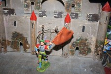 elastolin 7 cm  landsknecht fusser sammler bemalung umbau  usw nr 9