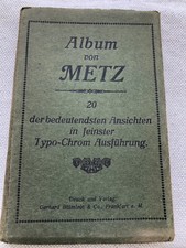 WW1, Carnet De 20 Cartes Postales De Metz Coloriées