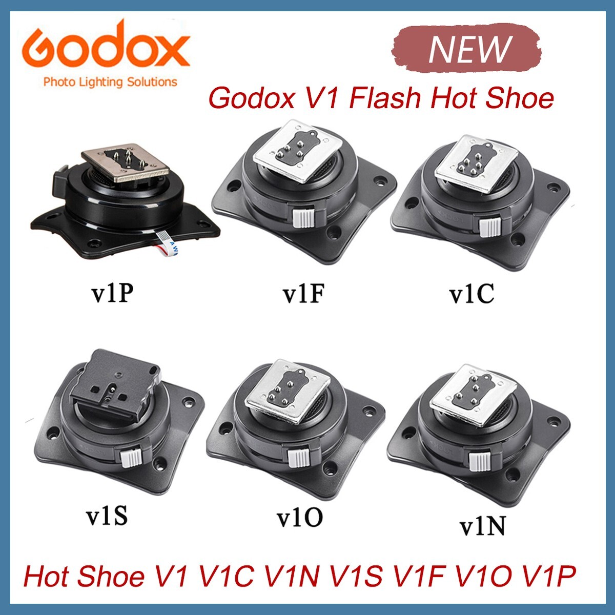 Piede Di Montaggio Hot Shoe Godox - Ricambio Per Flash V1C, Facile Da Installare - Foto 9