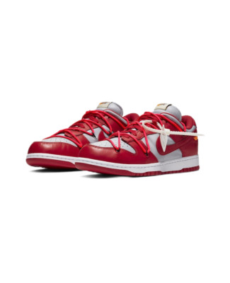 Nike Dunk Low x OFF-WHITE University Red 2019 Men's- CT0856-600