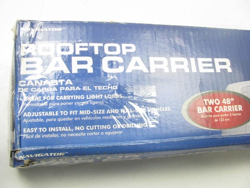 Pilot Automotive CG-923 Universal 49" Rooftop Bar Rack LIGHT LOAD Cargo Carrier - Picture 4 of 5