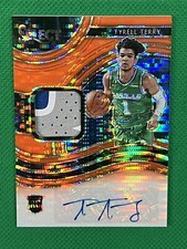 2020-21 Select FOTL Neon Orange Prizm Pulsar RPA Tyrell Terry # /30 Clean Auto!