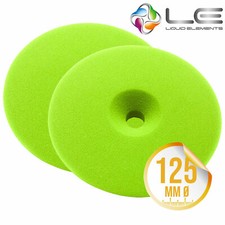 2x Liquid Elements Centriforce V2 Polierschwamm 125mm Gr&uuml;n - Soft Cut
