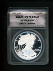 2012-W US American Silver Eagle Dollar $1 ANACS PR70 DCAM Choice GEM Spot Free