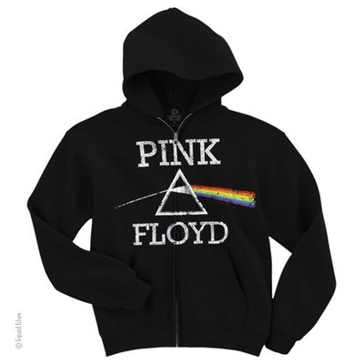 PINK FLOYD-DARK SIDE CLASSIC-ZIPPER HOODIE-Sweatshirt M-L-XL-XXL Gilmour,  Waters