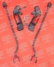 95-00 Contour & Mystique Cougar 2 Rear Tie Rod Trailing Arms w 2 Bracket 2 Bolts