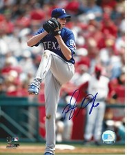 Brandon McCarthy  Autographed 8x10 Texas Rangers Free Shipping #S1173