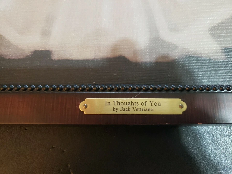 JACK VETTRIANO Thoughts Of You - Portland Gallery - LIENZO Foto 3 de 4