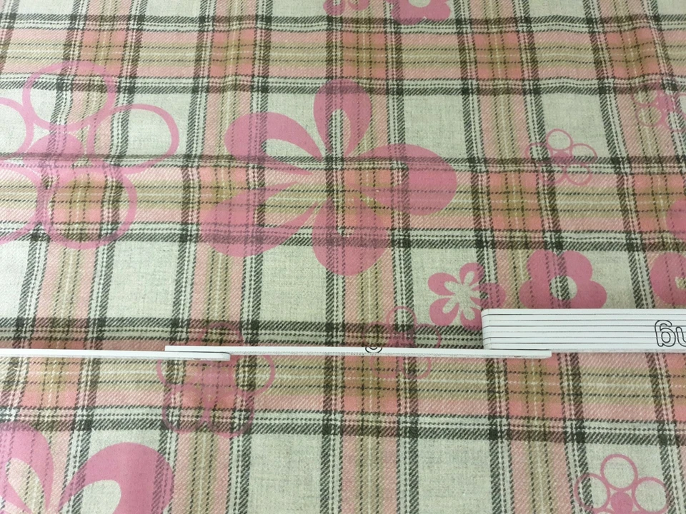 Oilily Stoff Wolle Karo 1,55x0,50 Neu - Bild 2 von 4