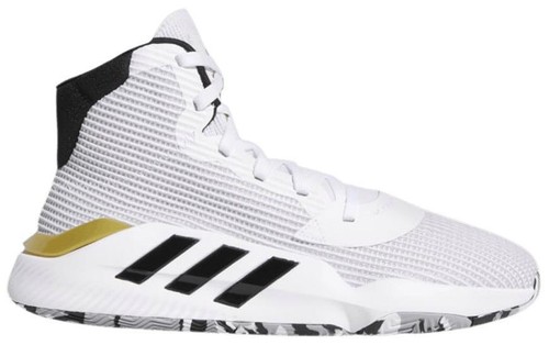 Adidas Pro Bounce 2019 New w/Tags Men\'s Low White/Gray Sneakers - sz. 13 1/2 adidas Pro Bounce 2019 Low White Grey for Sale  main image 2