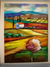 Slava Brodinsky Hand Signed & Numbered Printer’s Proof Art Serigraph PP 6/50