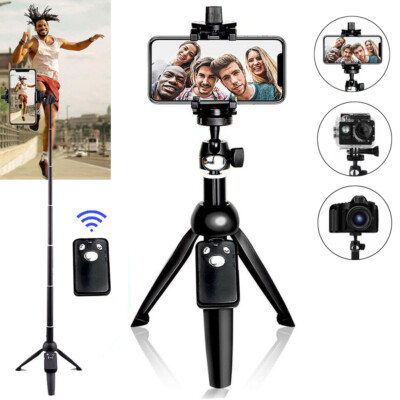 40'' Phone Tripod Selfie Stick, Cell Phone Tripod Stand Holder for iPhone Samsung